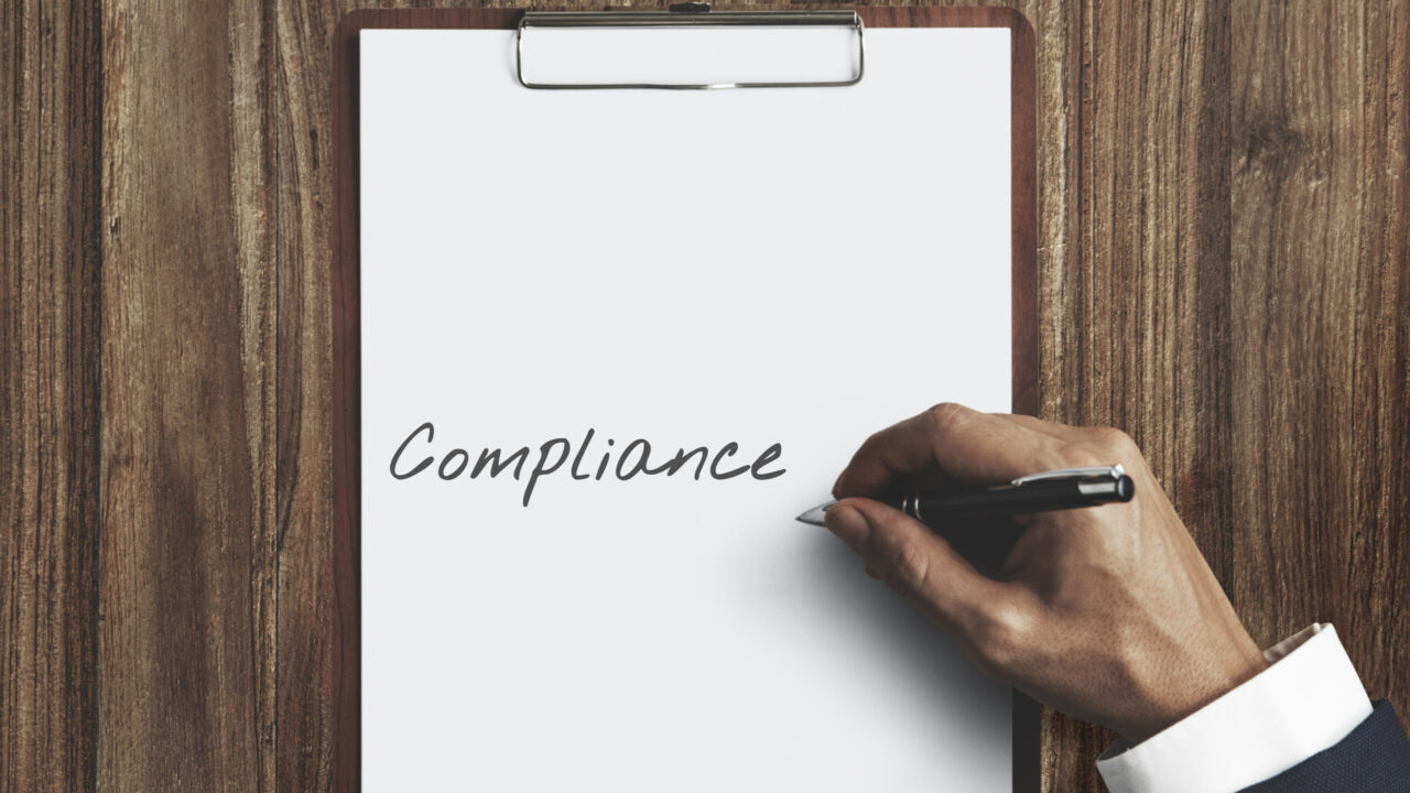 Compliance Policy Procedure Conformity Obedience Concept